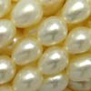 Freshwater Pearls ~ Oval 5-6mm WHITE x 65