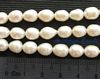 Freshwater Pearls ~ Oval 7-8mm WHITE x 48